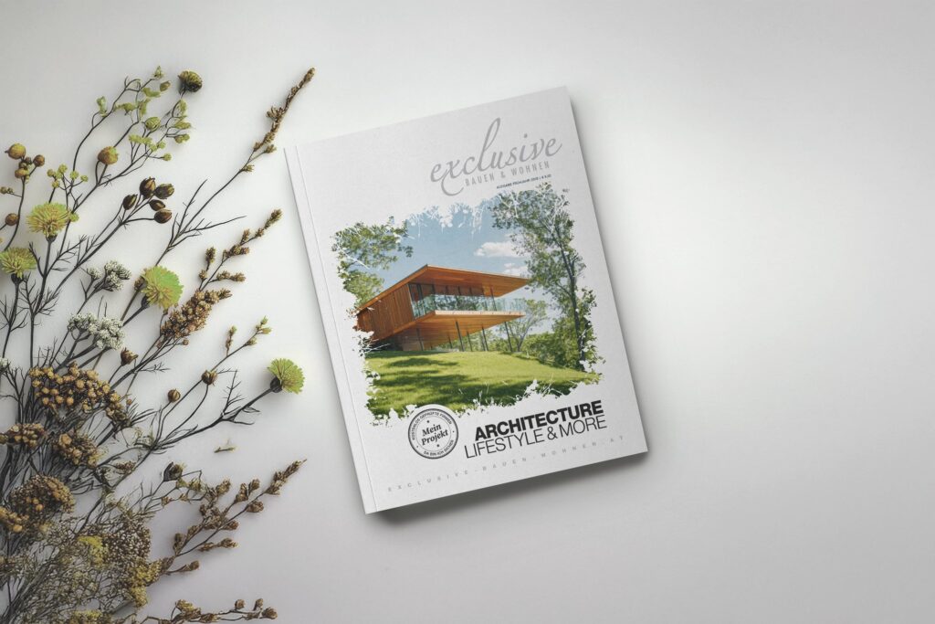 Magazin exclusive Bauen & Wohnen - Ausgabe 01/2026 - Ansicht Titelseite