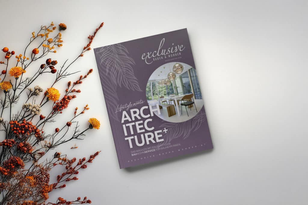 Magazin exclusive Bauen & Wohnen - Ausgabe 02/2026 - Ansicht Titelseite
