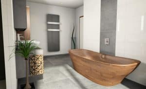 Massivholzbadewanne Relax Comfort von FESTWOOD.