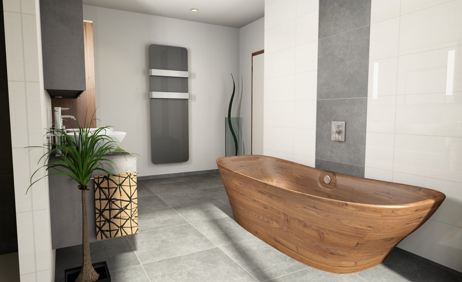 Massivholzbadewanne Relax Comfort von FESTWOOD.