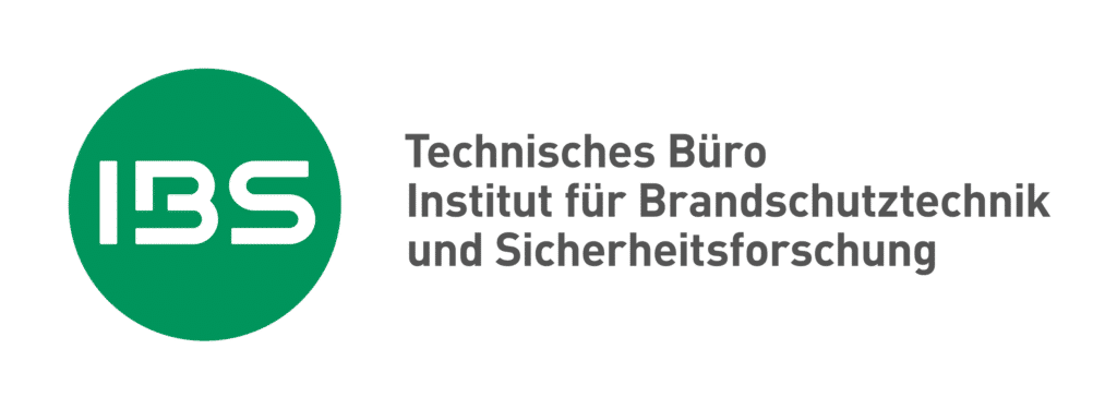 Logo IBS Technisches Büro, Institut für Brandschutztechnik und Sicherheitsforschung.