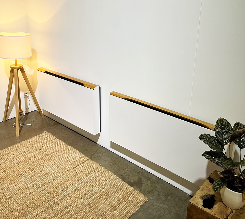 Showroom in der Jaga-Zentrale in Diepenbeek, Belgien.