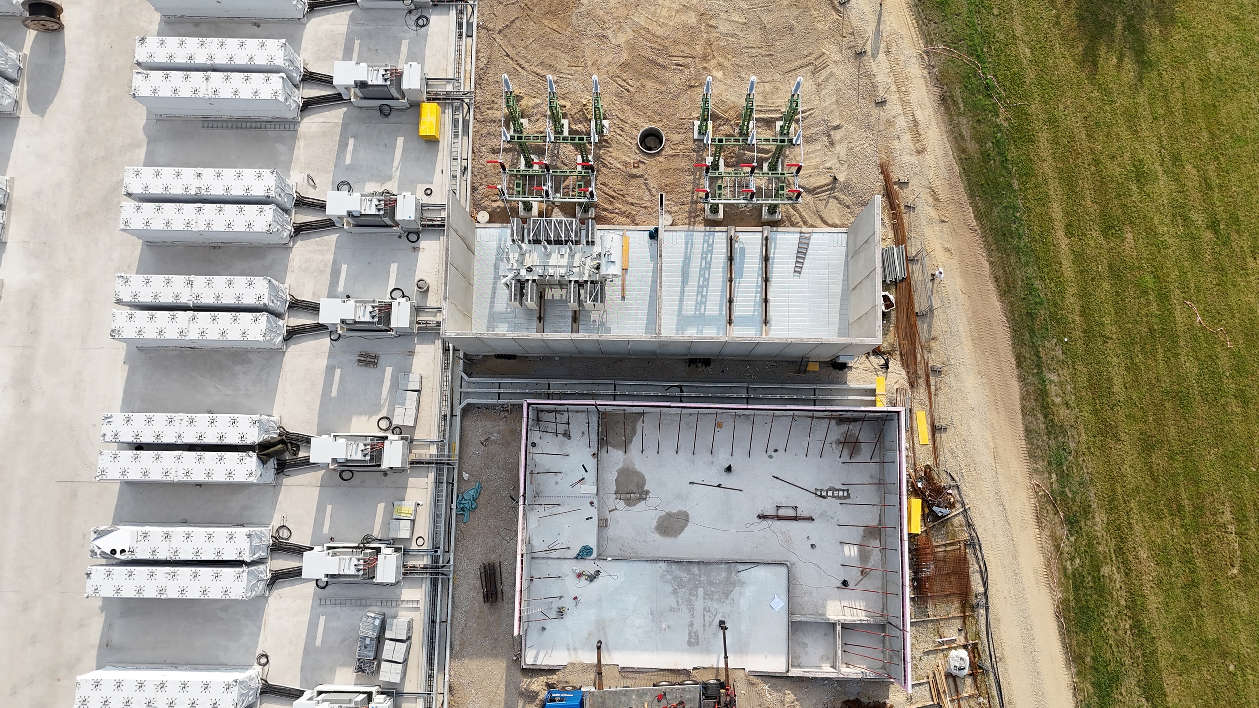 NGEN Austria zeigt die systemdienliche Batteriespeicheranlage in Wagenham mit rund 85 MW / 170 MWh.