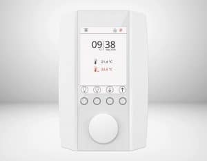 Thermokon Elektronik Components zeigt das Raumsensor- und Raumbediengerät NOVOS® 7.