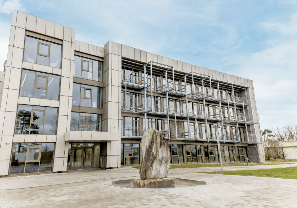 Thermokon zeigt das Gebäude des Nextec Campus.